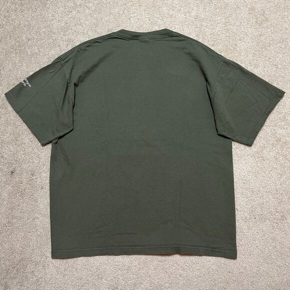 Mountain Lion Forest Green Nature Animals Graphic Shirt XL - Picture 2 of 6